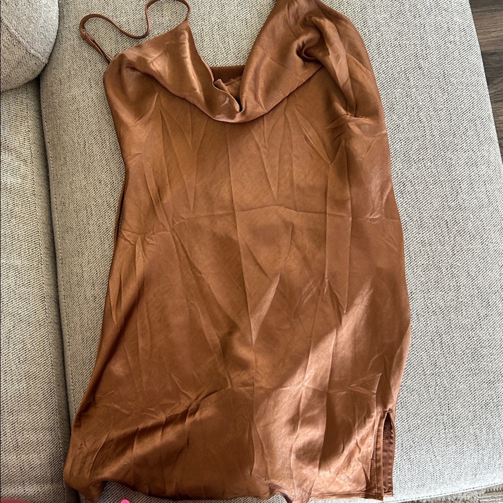 Princess Polly Brown Mini Dress